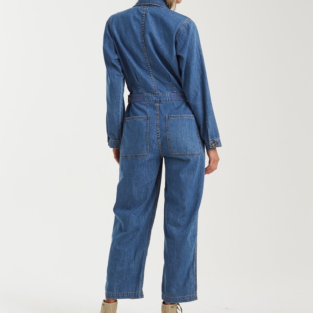Billabong Endless Days denim jumpsuit, size S. - Picture 13 of 14